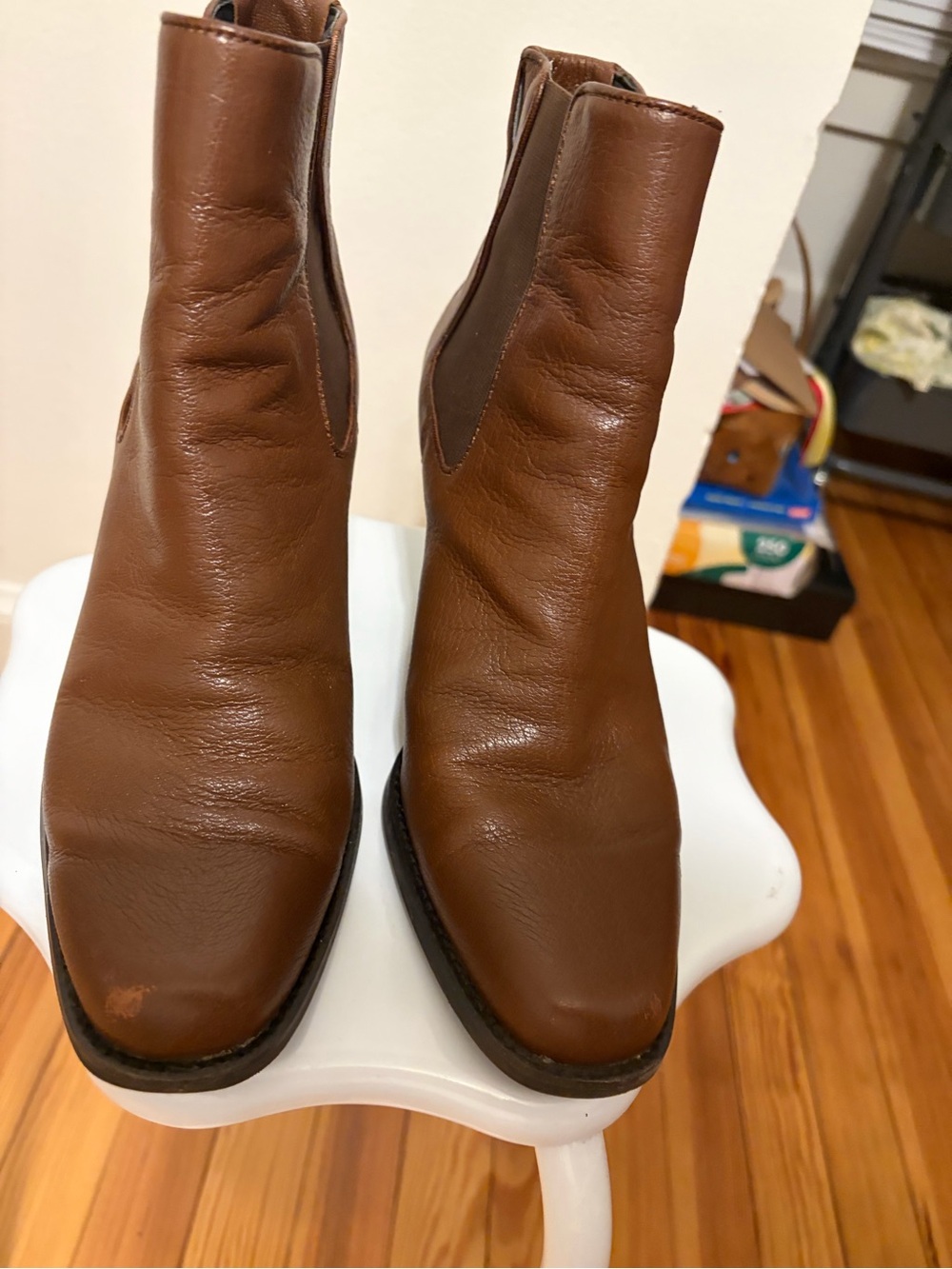 Aérosoles Women’s Brown Lido Ankle Boots Size 8.5 Pre-Worn